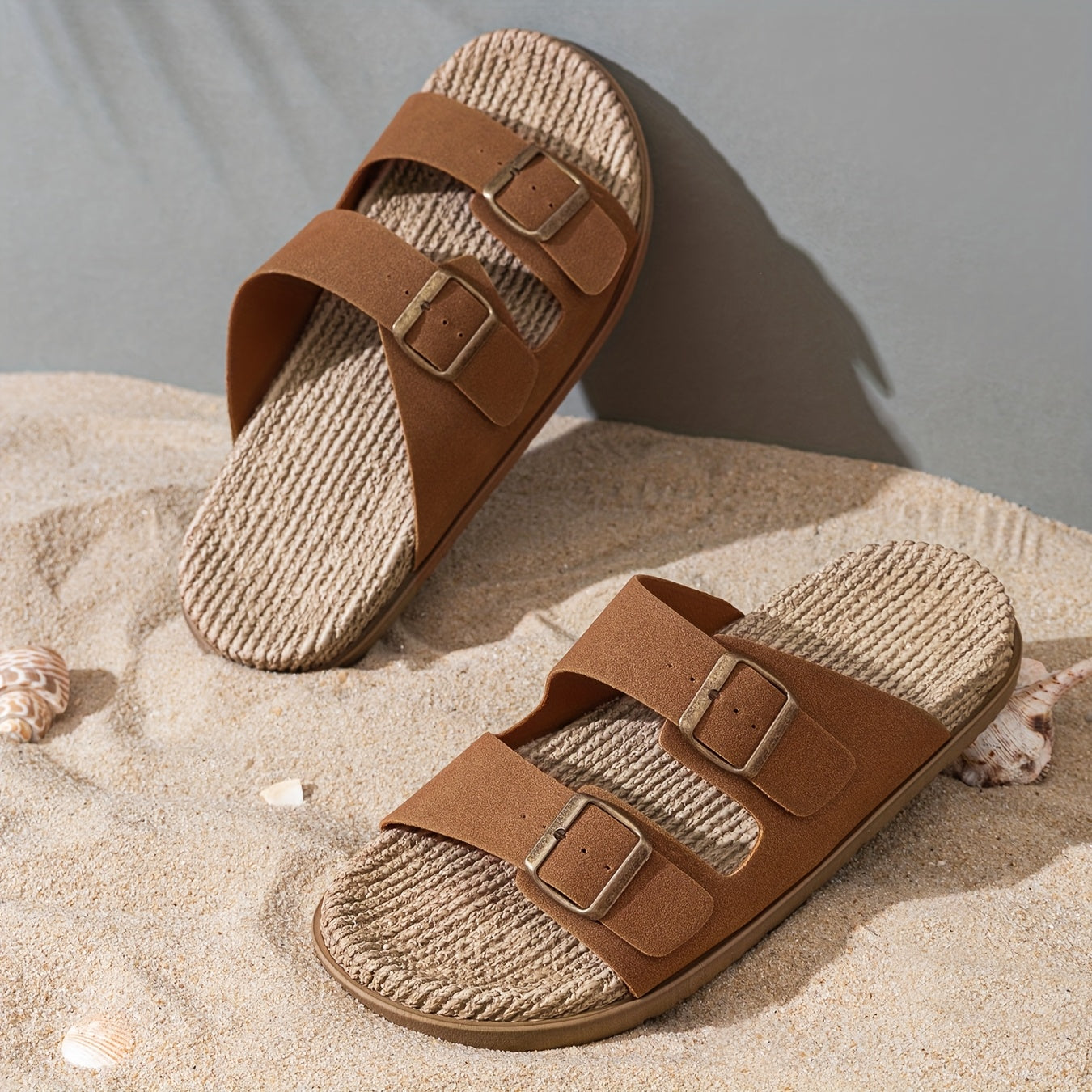 Stylové pánské letní pantofle s nastavitelnými pásky - GripStep