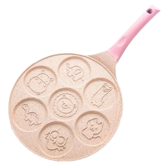 Zvířecí motiv – pánev na dětské palačinky s nepřilnavým povrchem – 26 cm