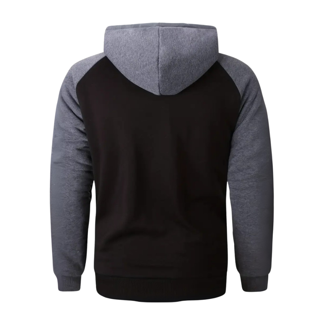 Pánská mikina s kapucí podšitá Sherpa fleece – Niels