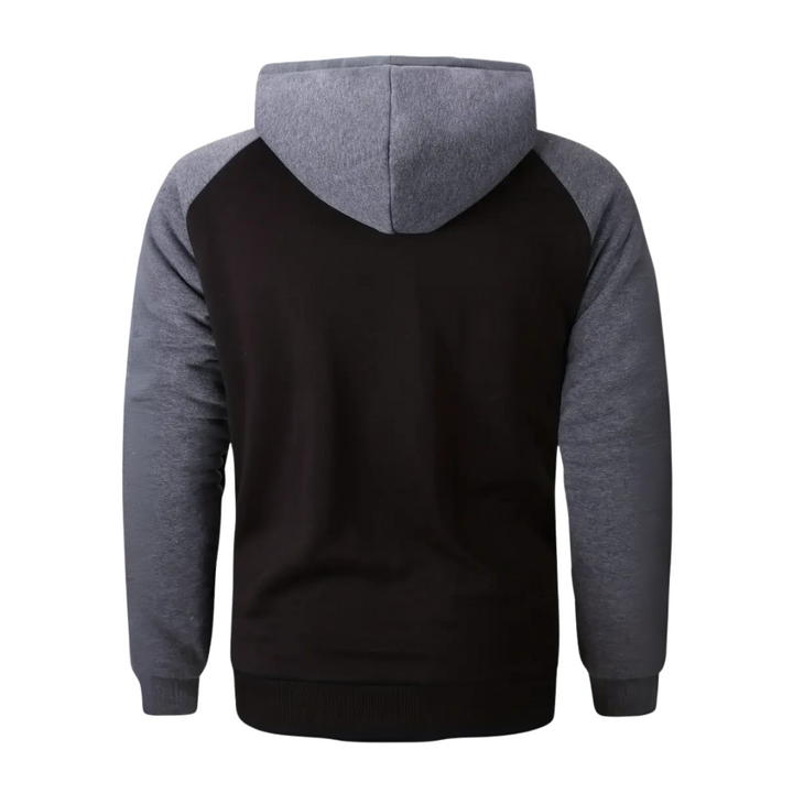 Pánská mikina s kapucí podšitá Sherpa fleece – Niels