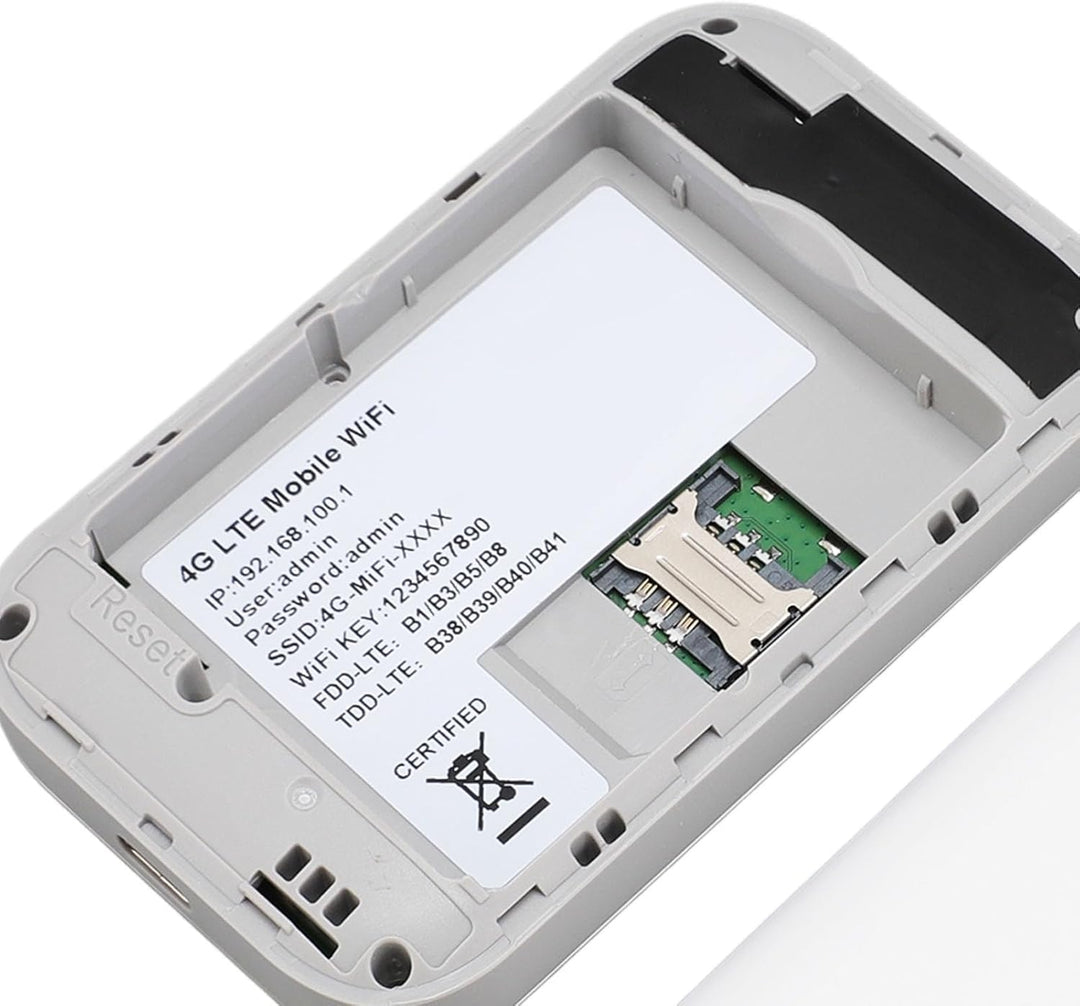 4G LTE USB WiFi hotspot modem s rychlostí 300 Mbps a baterií 3000 mAh – Netvora