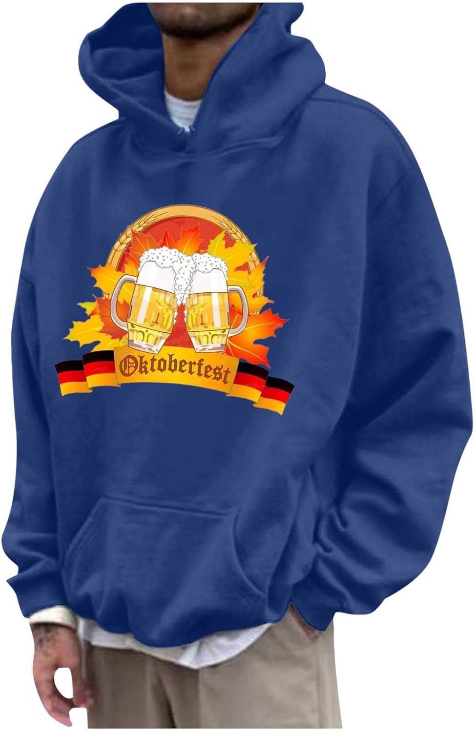 Pánská volná mikina s kapucí – Florian Oktoberfest 2025