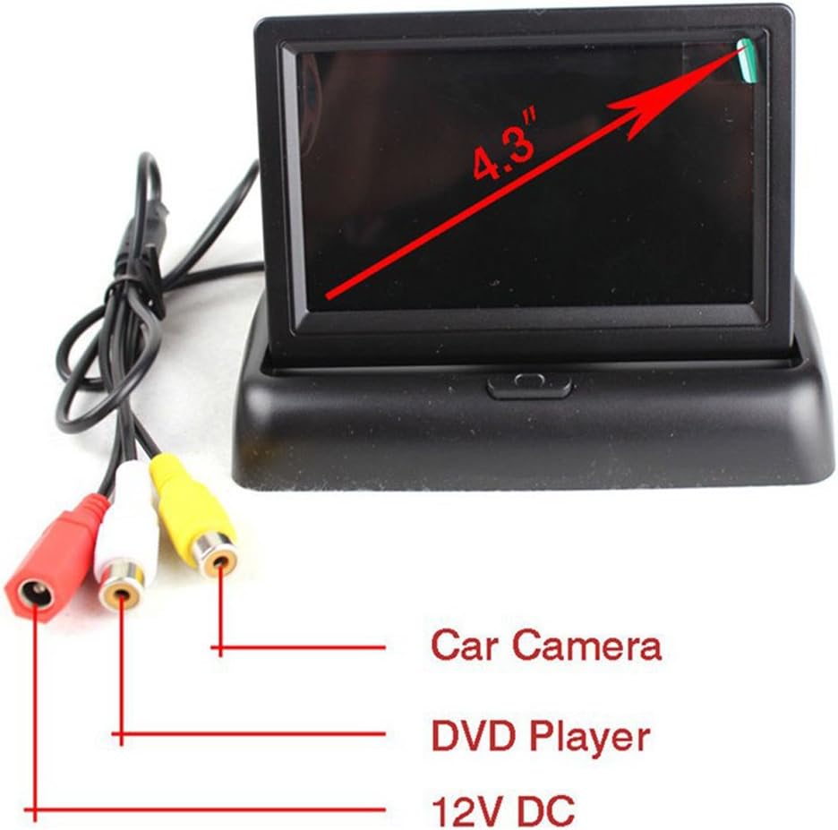 Bezdrátová parkovací kamera s 4,3" (10,9 cm) LCD monitorem – ParkSafe