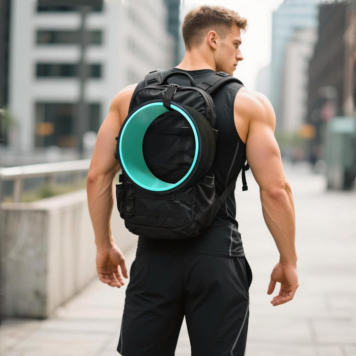 Sada 4 koleček Back Roller s jógovými bloky – Artheva