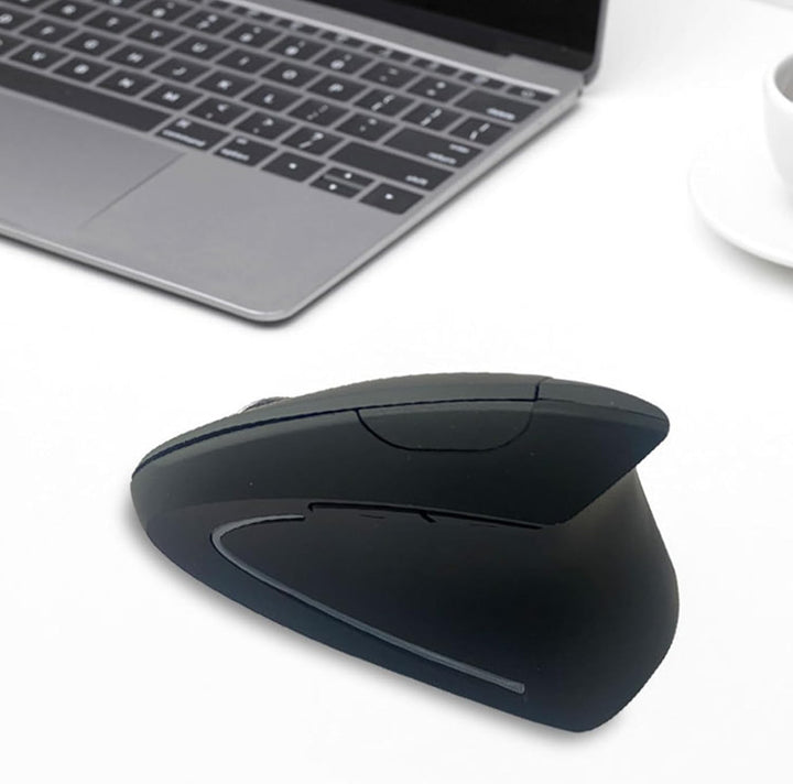Dobíjecí ergonomická vertikální bezdrátová myš – Elvion