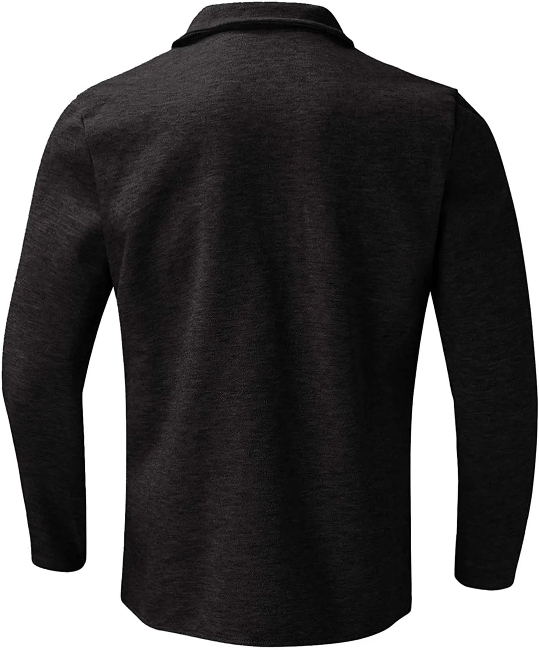 Schwarzes Herren-Sakko, langärmelig, elegantes Design, aus hochwertigem Material.