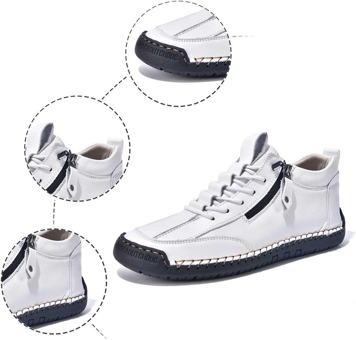 Kožené středně vysoké sneakerbooty – Andreas Oktoberfest 2025