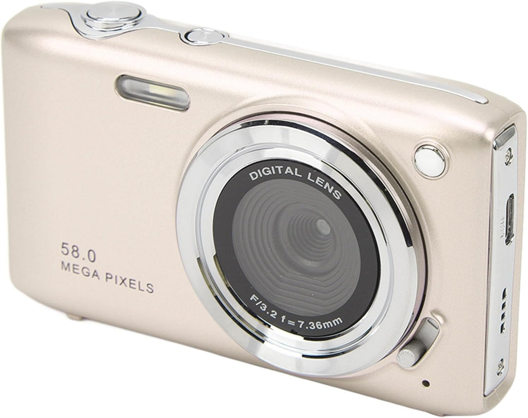 4K kompaktní digitální fotoaparát s 58 Mpx fotografiemi a 16násobným zoomem – Lumora