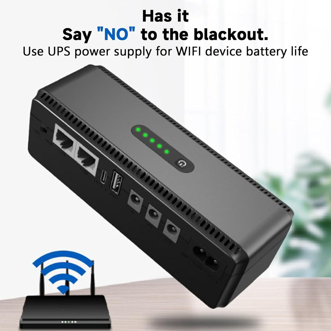 UPS záložní baterie 10400 mAh Kompaktní napájení – Nexora