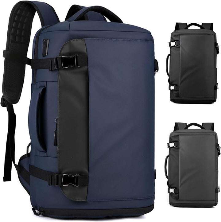 15” vodotěsný batoh na notebook s bočním otevíráním a USB‑C portem – série TrekPro