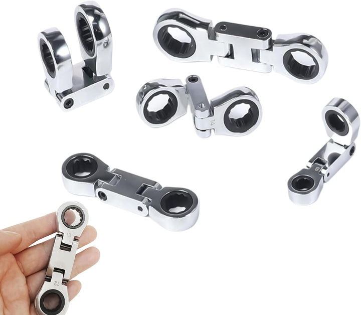 Ráčnový klíč Double Drive s flexibilní hlavou – Torvex