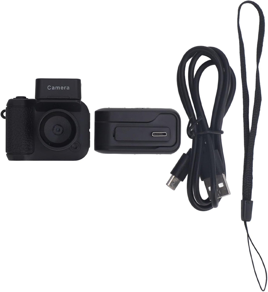 Mini digitální fotoaparát jako přívěsek na klíče s videem v rozlišení 1080p a retro designem – Rivoma