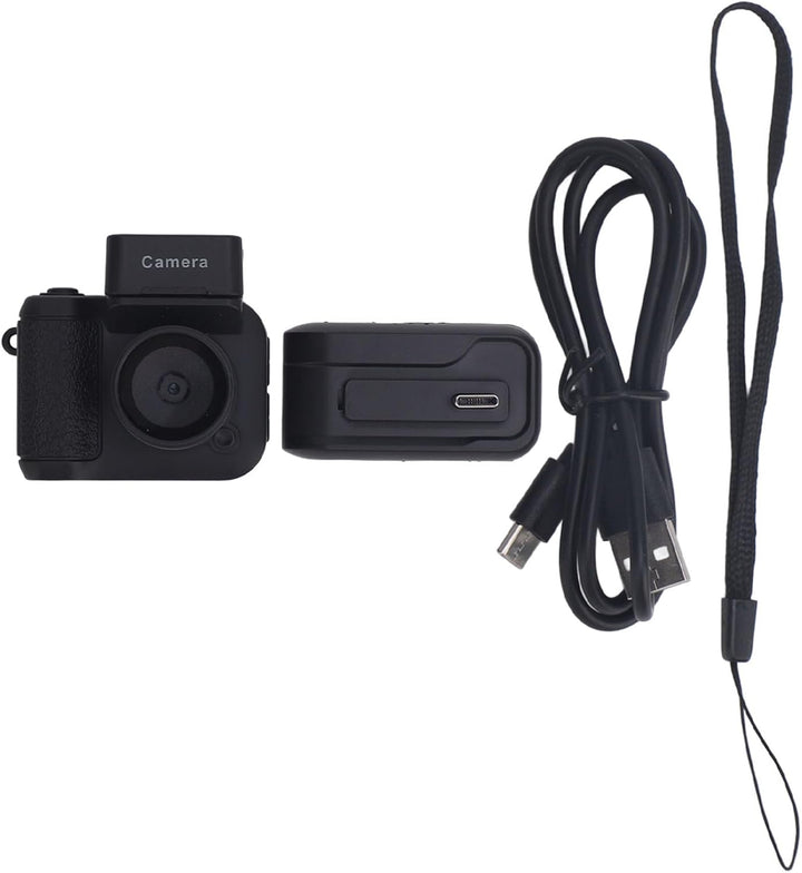 Mini digitální fotoaparát jako přívěsek na klíče s videem v rozlišení 1080p a retro designem – Rivoma