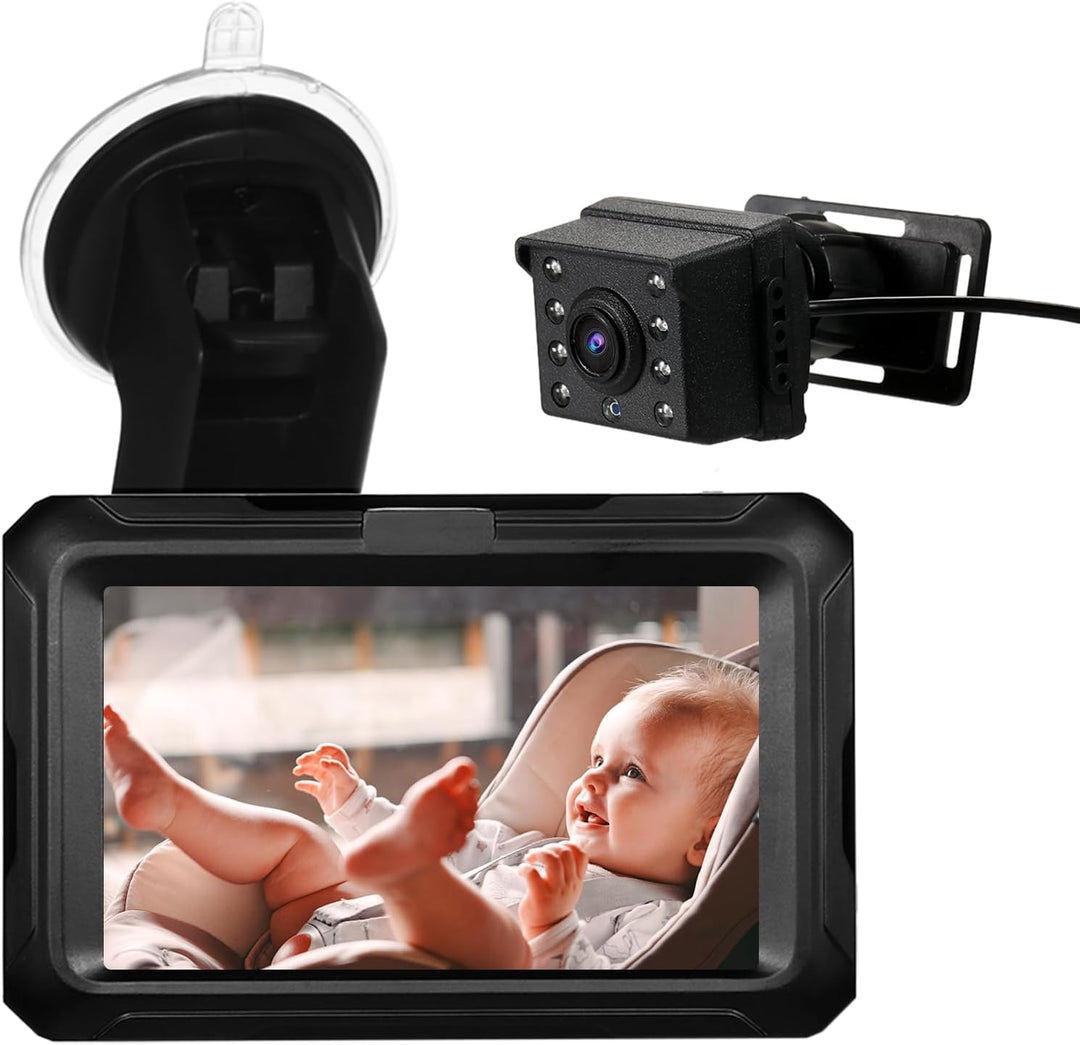 Babymirror s 1080p kamerou a 4,3'' displejem – Solvian
