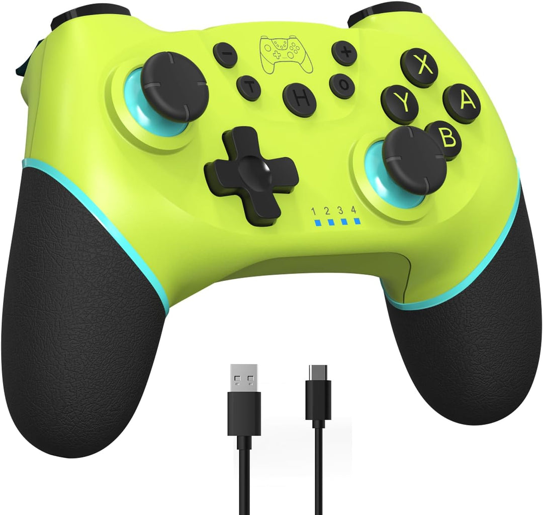 Bezdrátový ovladač pro Switch s joystiky s Hallovým efektem a funkcí Turbo – Nexora