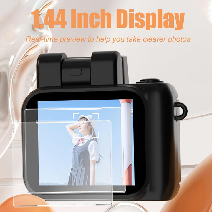 Mini digitální fotoaparát jako přívěsek na klíče s videem v rozlišení 1080p a retro designem – Rivoma