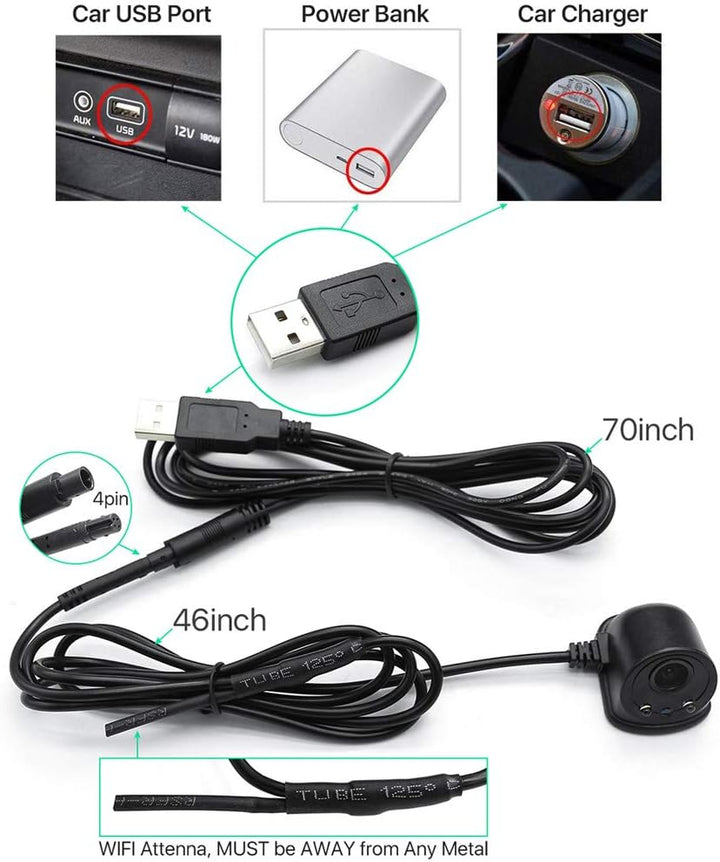 Bezdrátová couvací kamera do auta – RoadMate