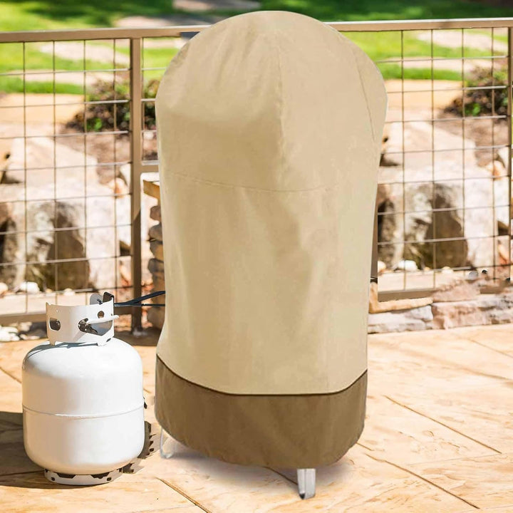 Voděodolný kryt na BBQ udírnu z oxfordové tkaniny s UV ochranou – Bravoro