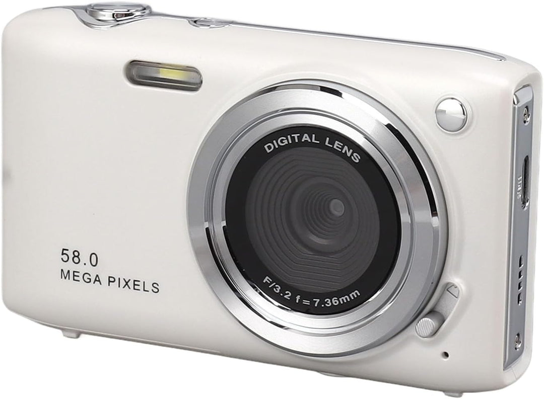 4K kompaktní digitální fotoaparát s 58 Mpx fotografiemi a 16násobným zoomem – Lumora