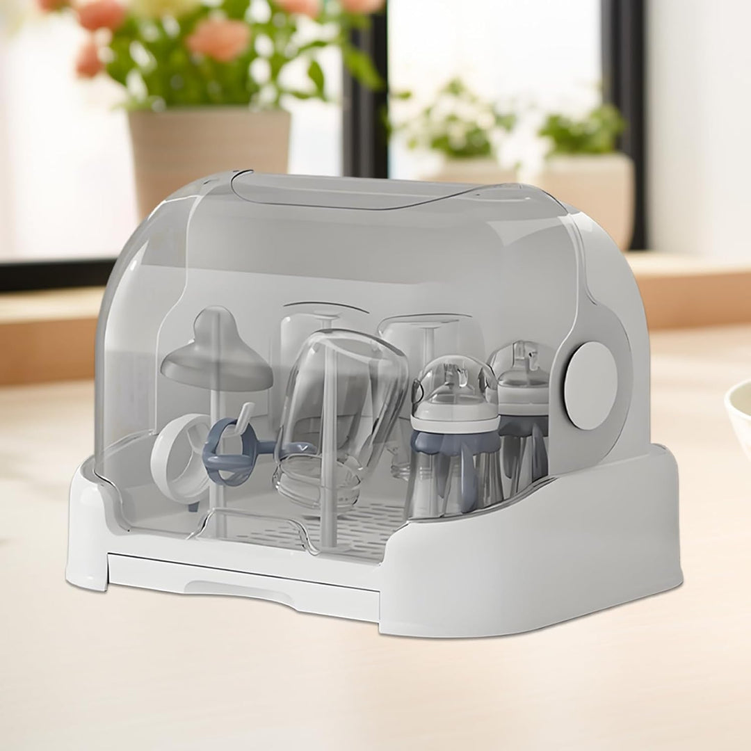 Sušička na kojenecké lahve a úložná krabice s víkem – Orvian