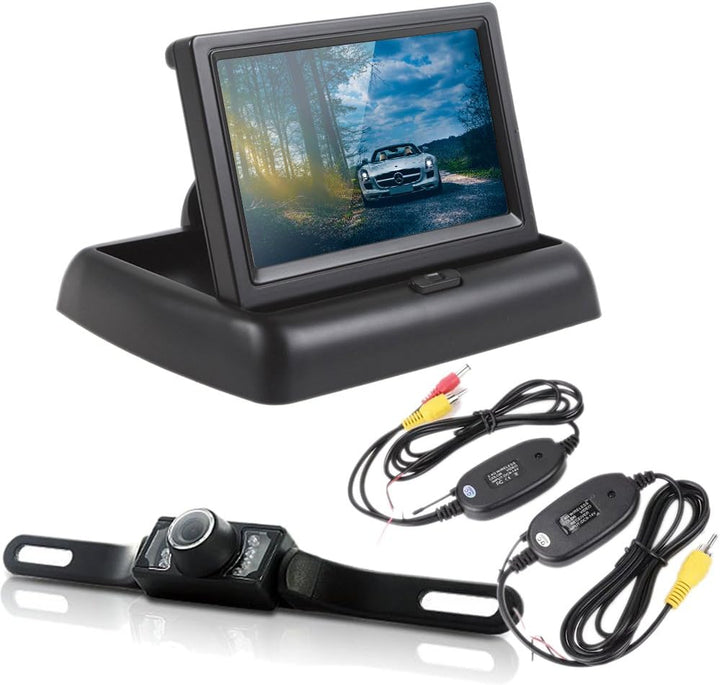 Bezdrátová parkovací kamera s 4,3" (10,9 cm) LCD monitorem – ParkSafe