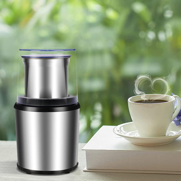 Elektrický mlýnek na kávu a koření s odnímatelným kelímkem – BrewMate