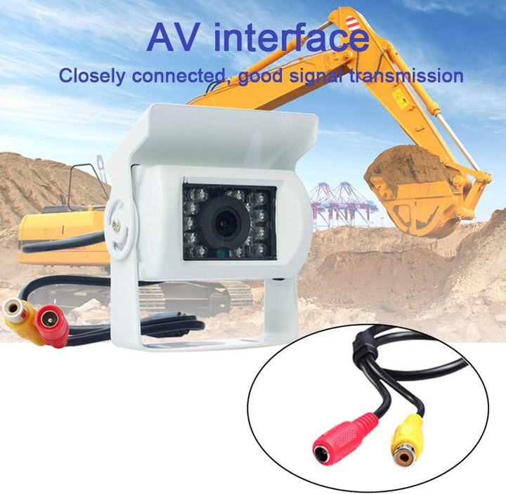 Couvací kamera pro kamiony 12V/24V s 18 IR LED pro noční vidění IP68
