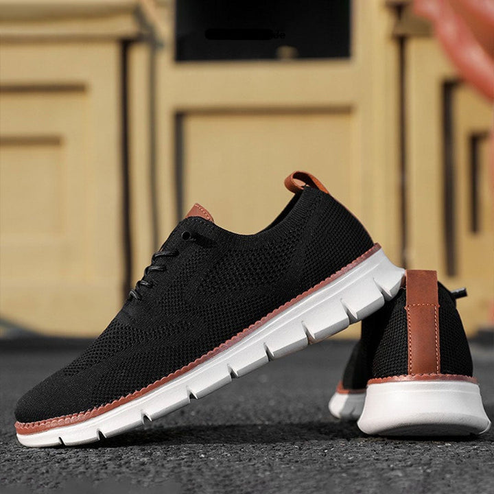 Prodyšné a ultra dobré pánské sneakers v minimalistickém designu – Elias