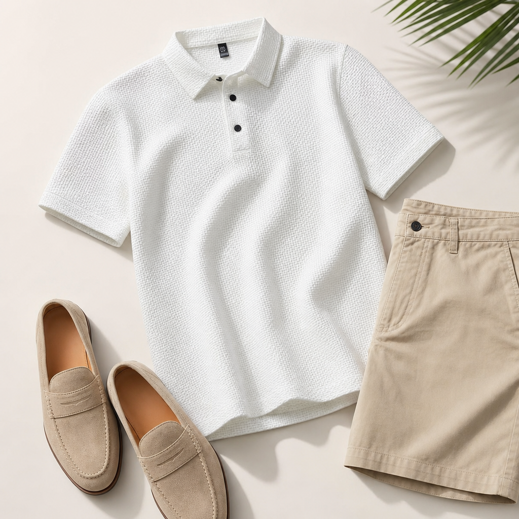 Elegantní Letní Polo pro Muže – Aurelio