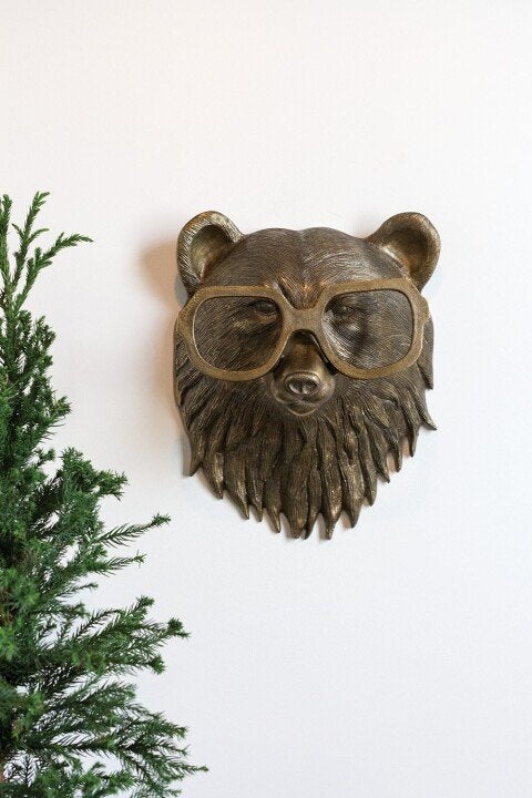 Hravá dekorace na zeď ve tvaru zvířecí hlavy - WallCritters