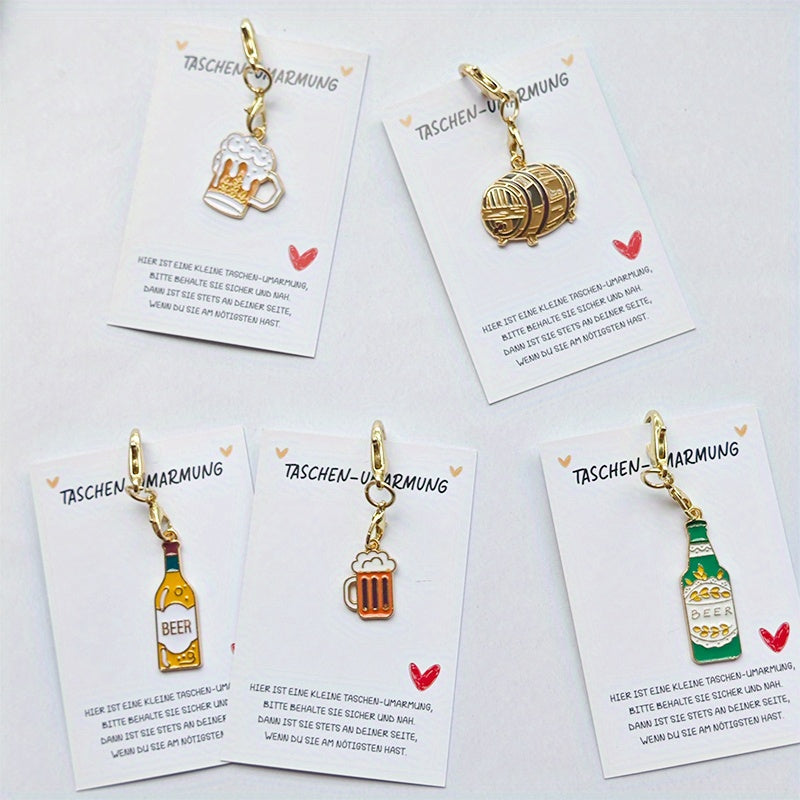 Oktoberfest klíčenky 3 sady (5 kusů v sadě) – BierCharms Oktoberfest 2025