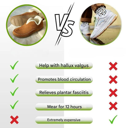 Zimní domácí pantofle bez ponožek s fleecovou podšívkou – Amalia