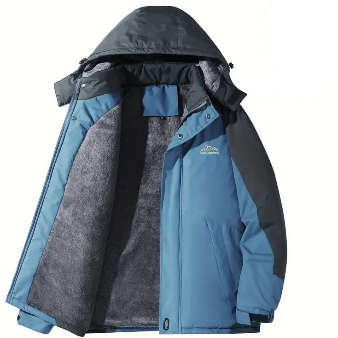 Pánská zimní outdoorová bunda s kapucí – Roderik