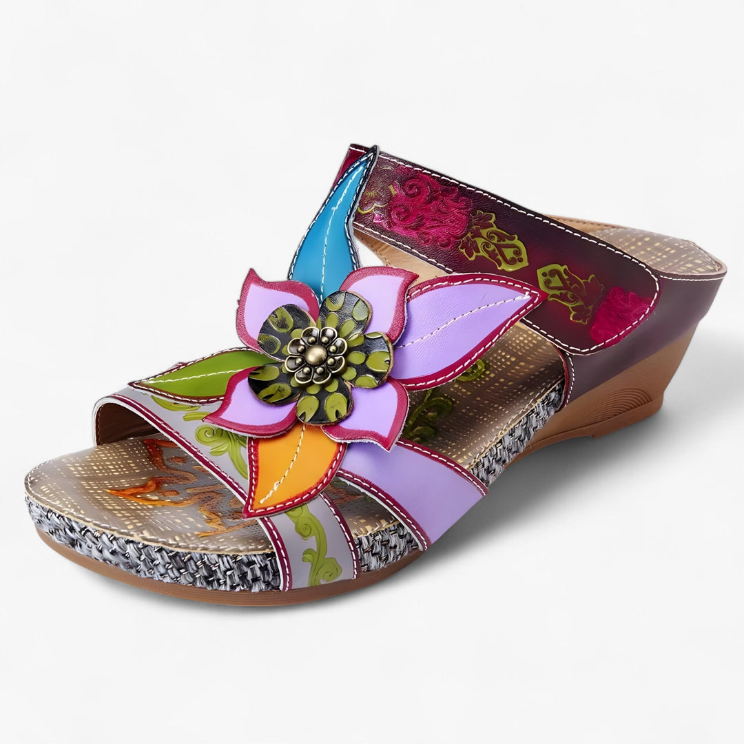 Boho sandály pro ženy s pletenými pásky – BohoStep Dolly
