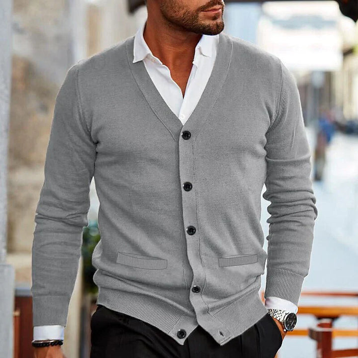 Pohodlný pánský cardigan - Elias