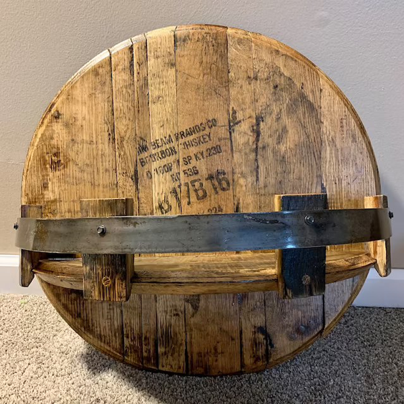 Regálový systém z dubového dřeva pro bourbonovou whiskey – Oakspire