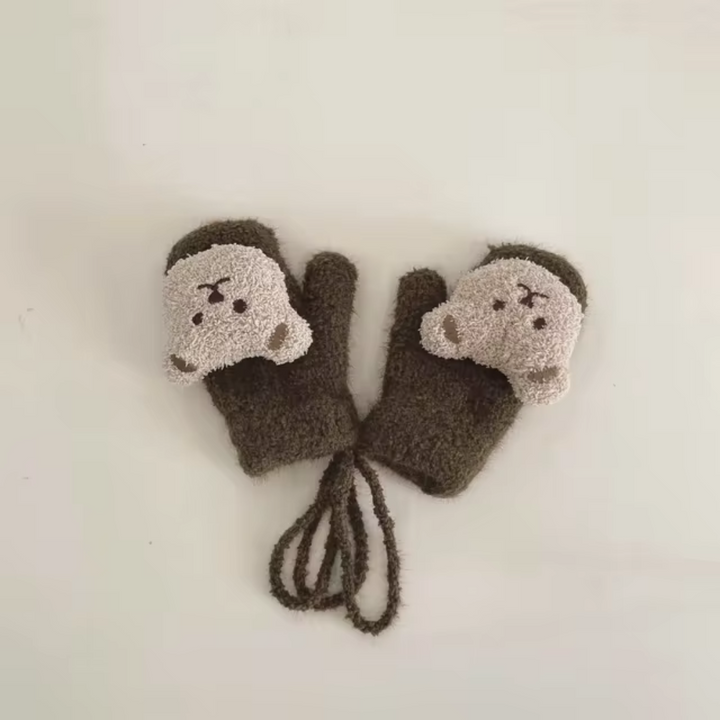 Dětské zimní rukavice s motivy medvědů – TinyBear rukavice