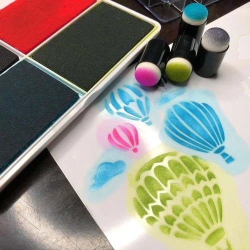 Sada prstových barev pro kreativní malování – Pico