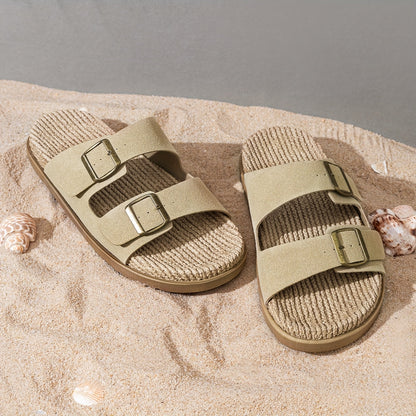 Stylové pánské letní pantofle s nastavitelnými pásky - GripStep