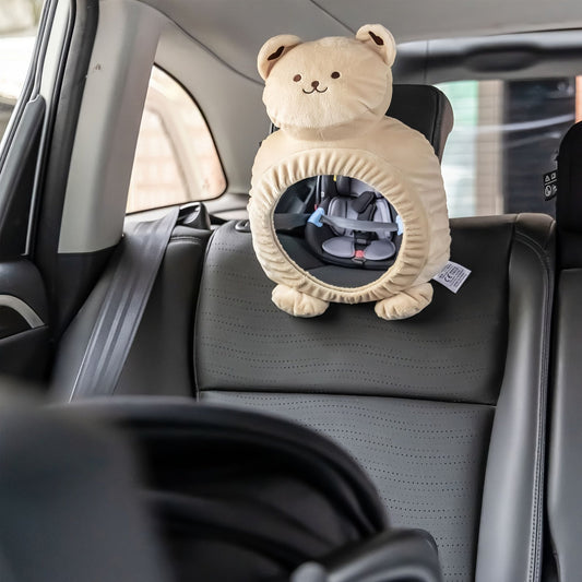 Zrcátka s motivem medvěda pro miminka – Bezpečné zpětné sledování