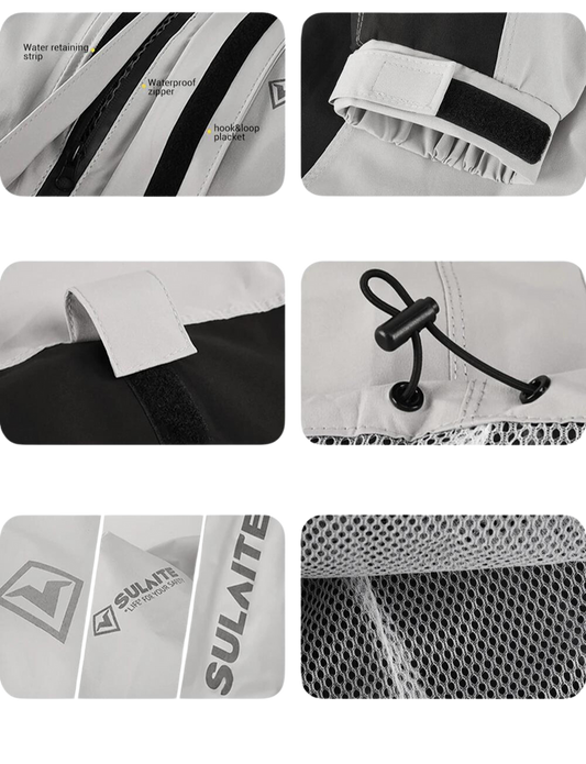 Wasserdichte Unisex Regenjacke – Stormex