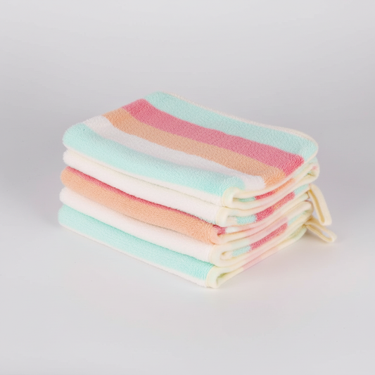 6er Set Waschhandschuhe - AquaJoy