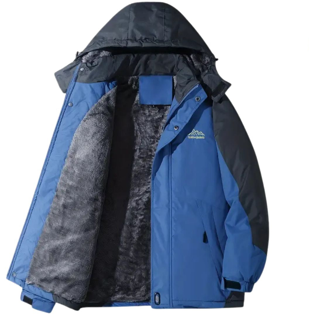Pánská zimní outdoorová bunda s kapucí – Roderik