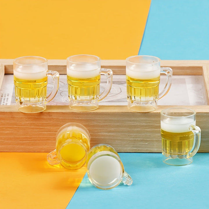 30 kusů mini skleniček na pivo z pryskyřice – MiniBierSet Oktoberfest 2025