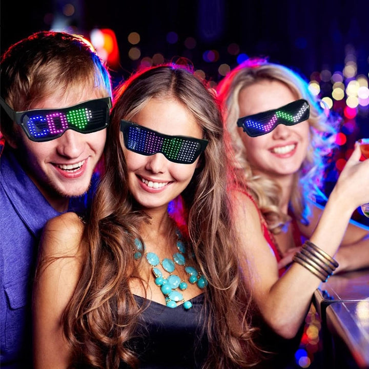 LED párty brýle programovatelné pomocí aplikace - GlowBeat