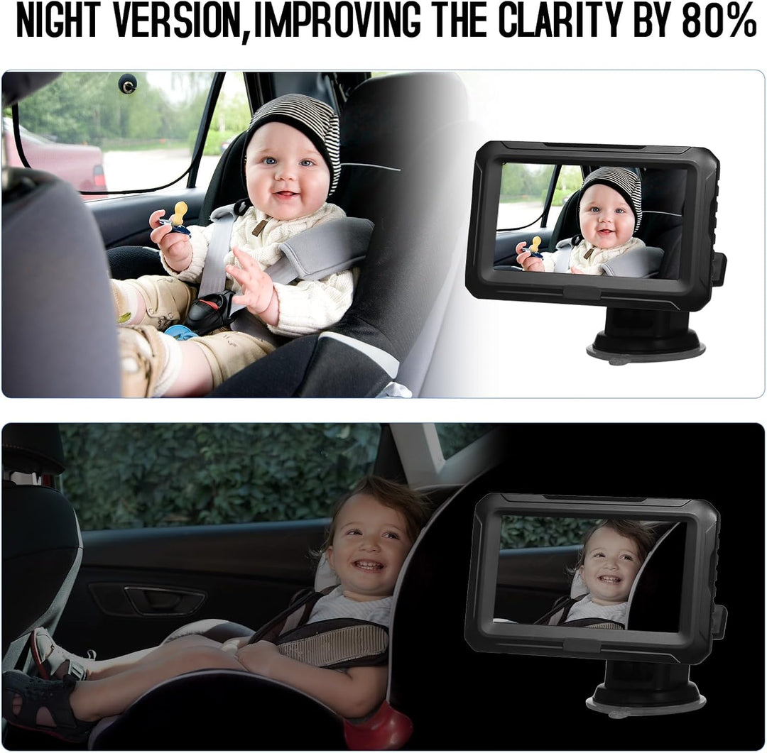 Babymirror s 1080p kamerou a 4,3'' displejem – Solvian