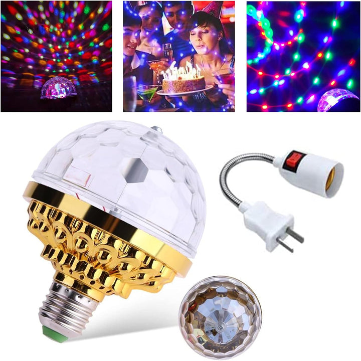 LED diskotékové párty lampy – PartyGlow Spin