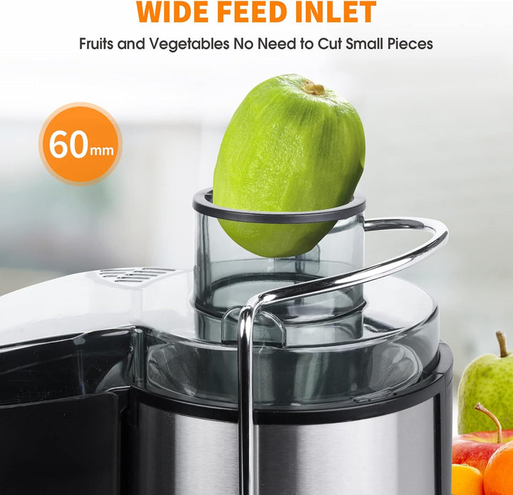 Odšťavňovač s pomalým lisováním a 3 rychlostmi – JuicePro
