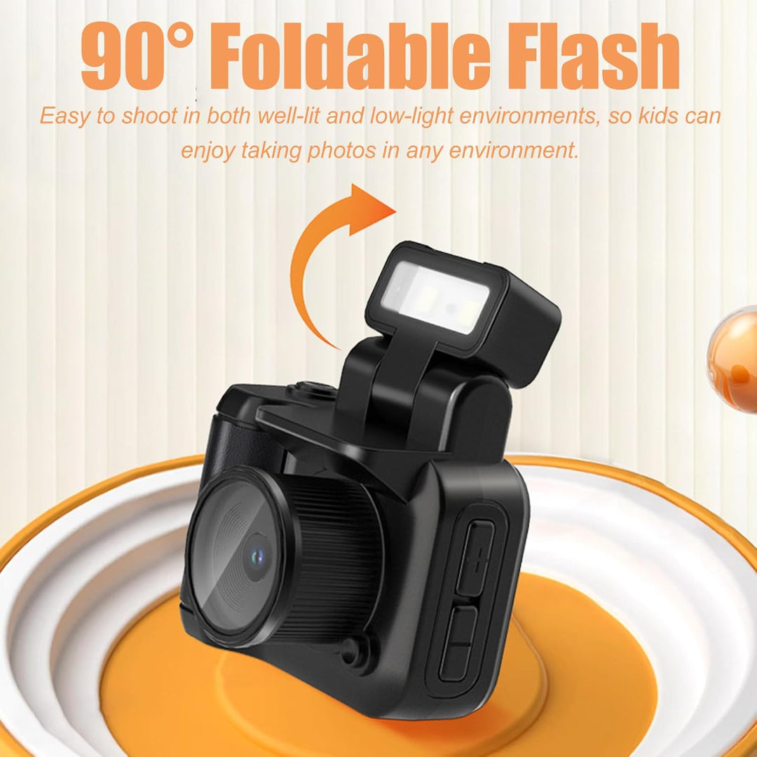 Mini digitální fotoaparát jako přívěsek na klíče s videem v rozlišení 1080p a retro designem – Rivoma