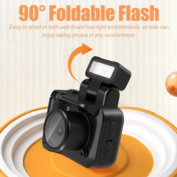 Mini digitální fotoaparát jako přívěsek na klíče s videem v rozlišení 1080p a retro designem – Rivoma